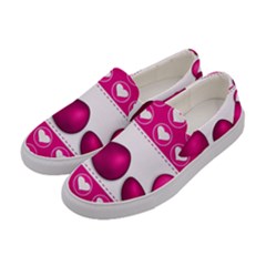 Love Celebration Easter Hearts Women s Canvas Slip Ons by Sapixe