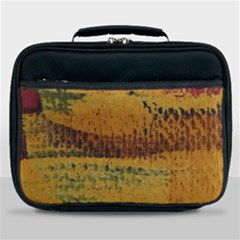 Fabric Textile Texture Abstract Lunch Bag by Sapixe