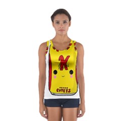 Kawaii Cute Tennants Lager Can Sport Tank Top  by CuteKawaii1982