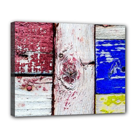 Abstract Art Of Grunge Wood Canvas 14  X 11  by FunnyCow