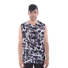 Grey Camo Men s Basketball Tank Top by snowwhitegirl