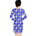 Eggs Blue Long Sleeve Nightdress View2