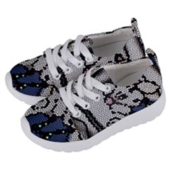 Pixie Girl Stained Glass Kids  Lightweight Sports Shoes by snowwhitegirl