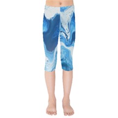 Cobalt Kids  Capri Leggings  by WILLBIRDWELL