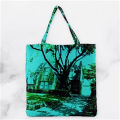 Hot Day In Dallas 50 Grocery Tote Bag by bestdesignintheworld