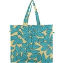 Leaves Dried Leaves Stamping Canvas Travel Bag View1