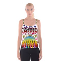 African Americn Art African American Women Spaghetti Strap Top by AlteredStates