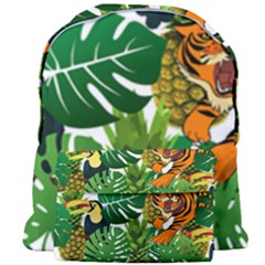 Tropical Pelican Tiger Jungle Giant Full Print Backpack by snowwhitegirl