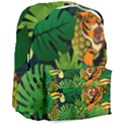 Tropical Pelican Tiger Jungle Black Giant Full Print Backpack View3