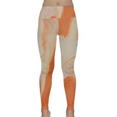 Fire Fall Lightweight Velour Classic Yoga Leggings by WILLBIRDWELL