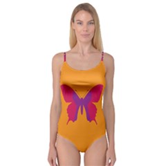 Butterfly Wings Insect Nature Camisole Leotard  by Nexatart