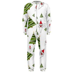 Christmas Santa Claus Decoration Onepiece Jumpsuit (men)  by Nexatart