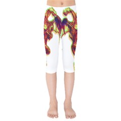 Demon Kids  Capri Leggings  by ShamanSociety