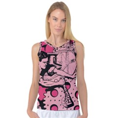 Working Woman Women s Basketball Tank Top by snowwhitegirl