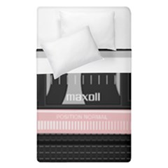 Pink Compact Cassette Duvet Cover Double Side (single Size) by snowwhitegirl