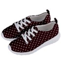 Little  Dots Maroon Women s Lightweight Sports Shoes View2