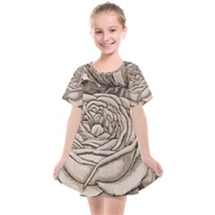 Flowers 1776630 1920 Kids  Smock Dress