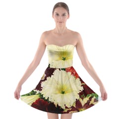 Flowers 1776585 1920 Strapless Bra Top Dress by vintage2030