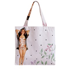 Retro 1410690 1920 Zipper Grocery Tote Bag by vintage2030