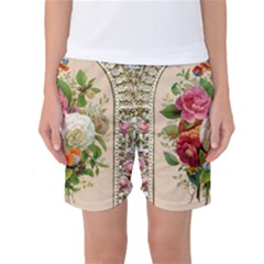 Ornate 1171143 1280 Women s Basketball Shorts by vintage2030