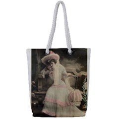 Vintage 1071148 1920 Full Print Rope Handle Tote (small) by vintage2030