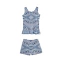 Broccoli Tree Blue Kid s Boyleg Swimsuit View1