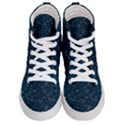 Retro Space Pattern Men s Hi-Top Skate Sneakers View1