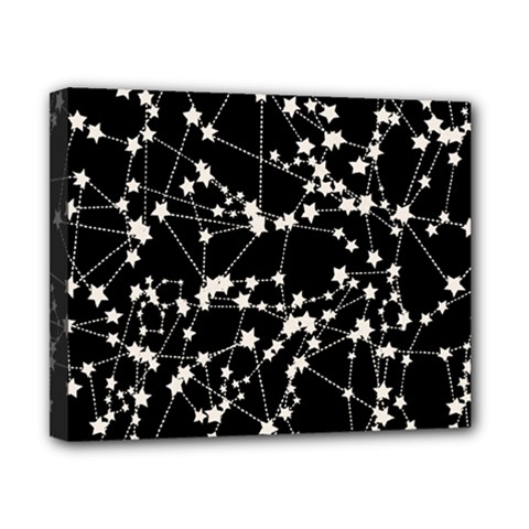 Constellations Canvas 10  X 8  (stretched) by snowwhitegirl