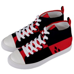 Harley Women s Mid-top Canvas Sneakers by raeraeshescrafty