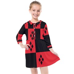 Harley Kids  Quarter Sleeve Shirt Dress by raeraeshescrafty