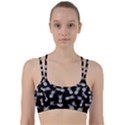 Pineapple pattern Line Them Up Sports Bra View1