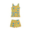 Lemons Ongoing Pattern Texture Kid s Boyleg Swimsuit View1