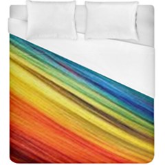 Rainbow Duvet Cover (king Size) by NSGLOBALDESIGNS2