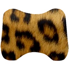 Animal Print Leopard Head Support Cushion by NSGLOBALDESIGNS2