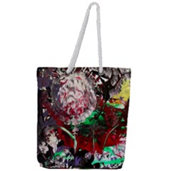 Dedelion Full Print Rope Handle Tote (large)