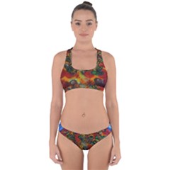 Pizza Cross Back Hipster Bikini Set by bloomingvinedesign