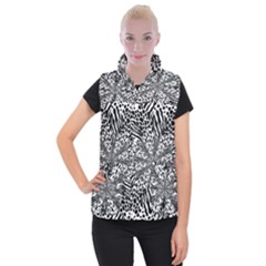 Animal Print 1 Women s Button Up Vest by dressshop