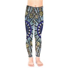 Pattern Art Form Architecture Kids  Legging by Nexatart