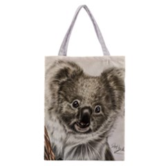 Koala Classic Tote Bag by ArtByThree