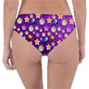 Default Floral Tissue Curtain Reversible Classic Bikini Bottoms View2