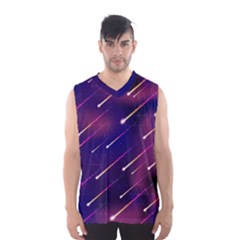 Meteor Shower 1 Men s Basketball Tank Top by JadehawksAnD