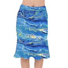 Sunlit Waters Mermaid Skirt by lwdstudio