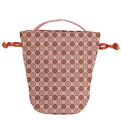 Qt Pie Polka Dot Pattern Drawstring Bucket Bag by emilyzragz