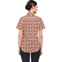 QT Pie Polka Dot Pattern Women s Short Sleeve Shirt View2