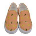 Bee A Bug Nature Wallpaper Women s Canvas Slip Ons View1