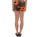 Halloween Pumpkin Autumn Fall Yoga Shorts View2