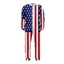 US Flag Stars and Stripes MAGA OnePiece Jumpsuit (Kids) View1