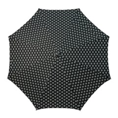 Logo Kek Pattern Black And White Kekistan Black Background Golf Umbrellas by snek