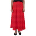 MAGA Make America Great AGAIN USA Pattern Red Flared Maxi Skirt View1