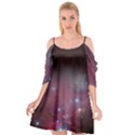 Christmas Tree cluster red stars nebula constellation Astronomy Cutout Spaghetti Strap Chiffon Dress View1